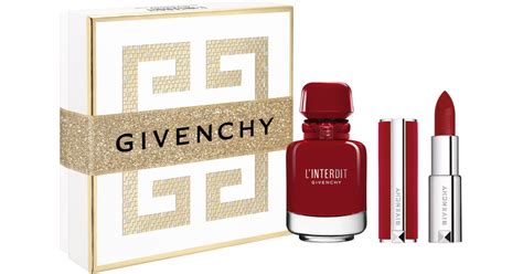 givenchy l'interdit rouge geschenkset|l interdit rouge ultime.